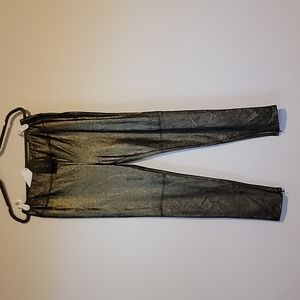NWT,Dress  HighLine gold pants sz lg